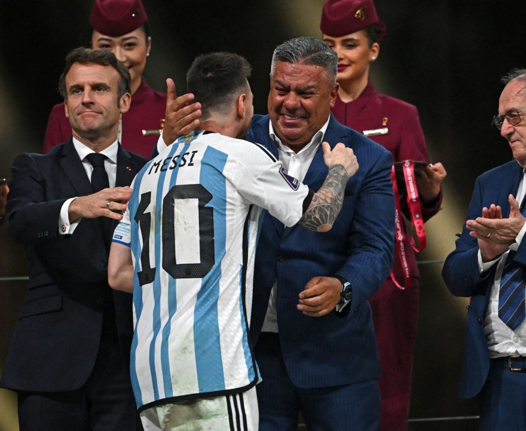 Presidente de AFA tras último partido de Messi: "tu historia con Argentina no termina acá"