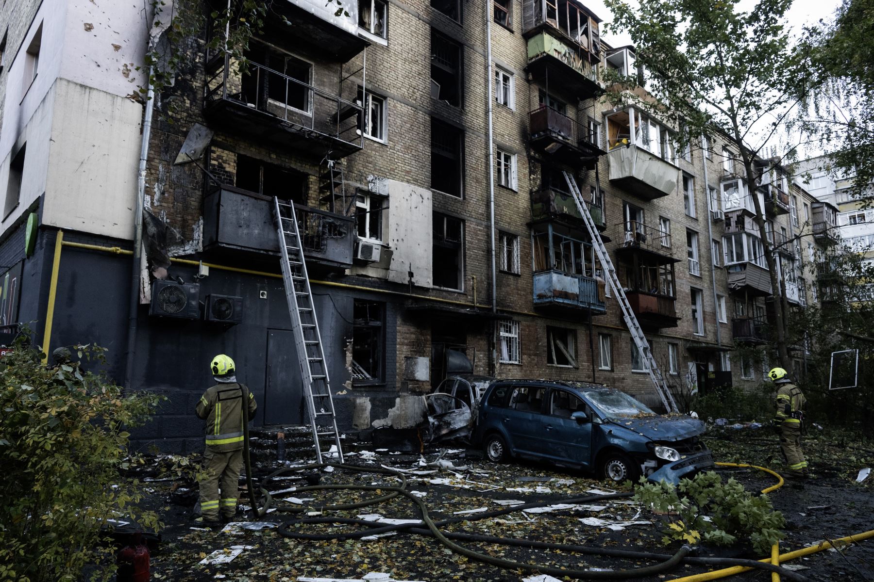 Ucrania: varios niños entre los 26 muertos en intensos ataques rusos con misiles