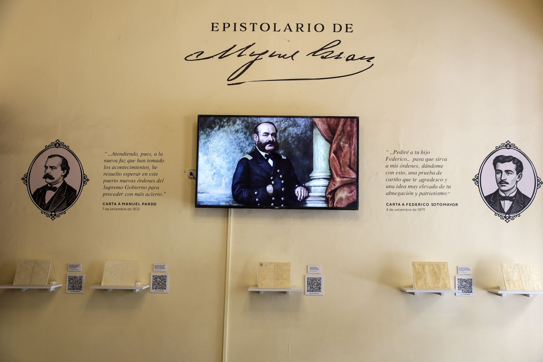 Los museos navales de Lima, Callao, Piura e Iquitos abrirán sus puertas con ingreso gratuito, en el marco del aniversario de la Marina de Guerra del Perú y el Mes de Grau, para acercar a las familias a la historia naval, el patrimonio institucional y el legado del Gran Almirante Miguel Grau. Foto: ANDINA/Luis Iparraguirre.