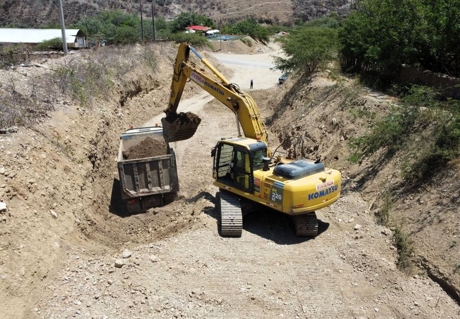 Fenómeno El Niño: Cajamarca adquiere combustible para descolmatar ríos y quebradas