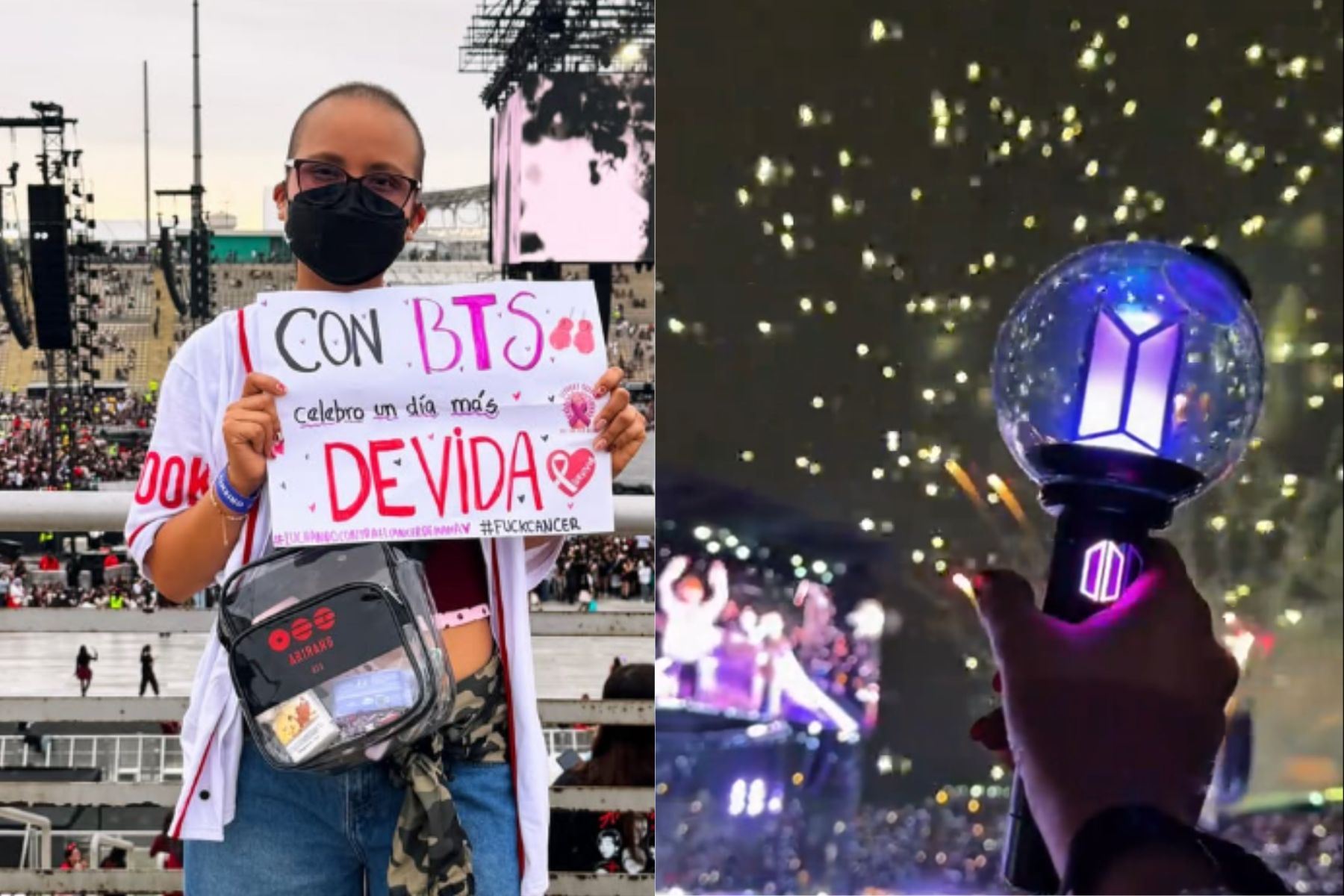 Meylin, la paciente de cáncer de mama que cumplió su sueño de ver a BTS en Lima