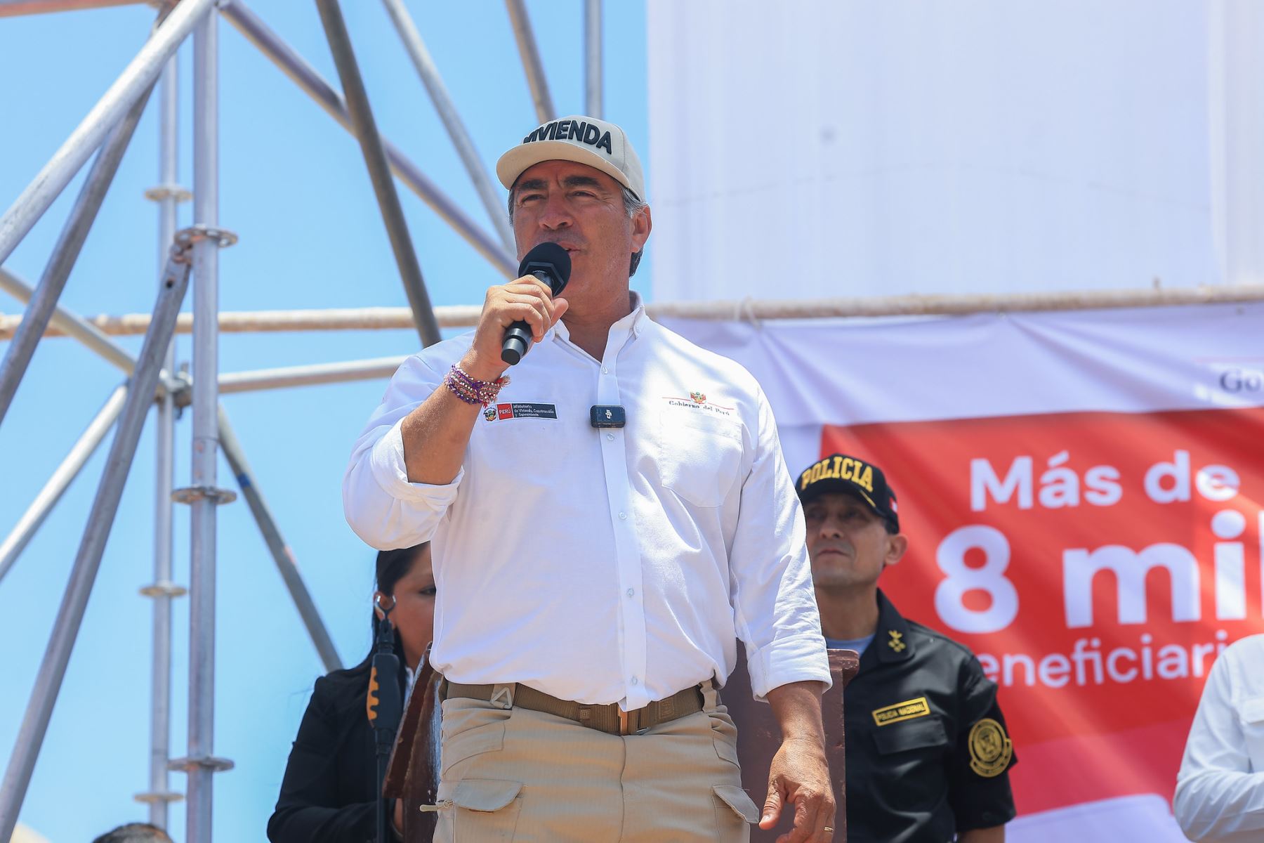 Presidente Fujimori lideró la entrega de 587 títulos de propiedad en el centro poblado Capote, región Lambayeque. Foto: ANDINA/Prensa Presidencia