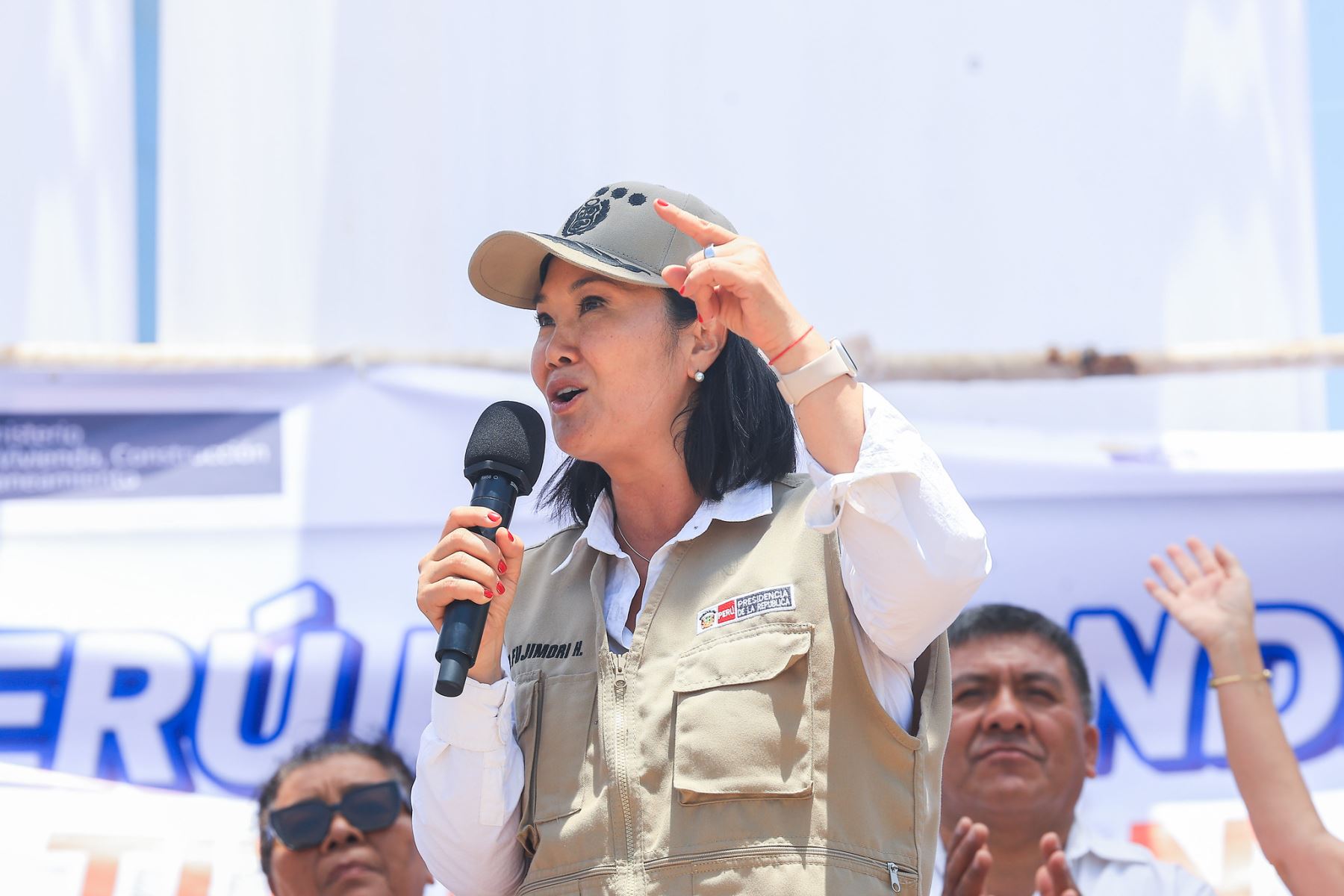 Presidente Fujimori lideró la entrega de 587 títulos de propiedad en el centro poblado Capote, región Lambayeque. Foto: ANDINA/Prensa Presidencia