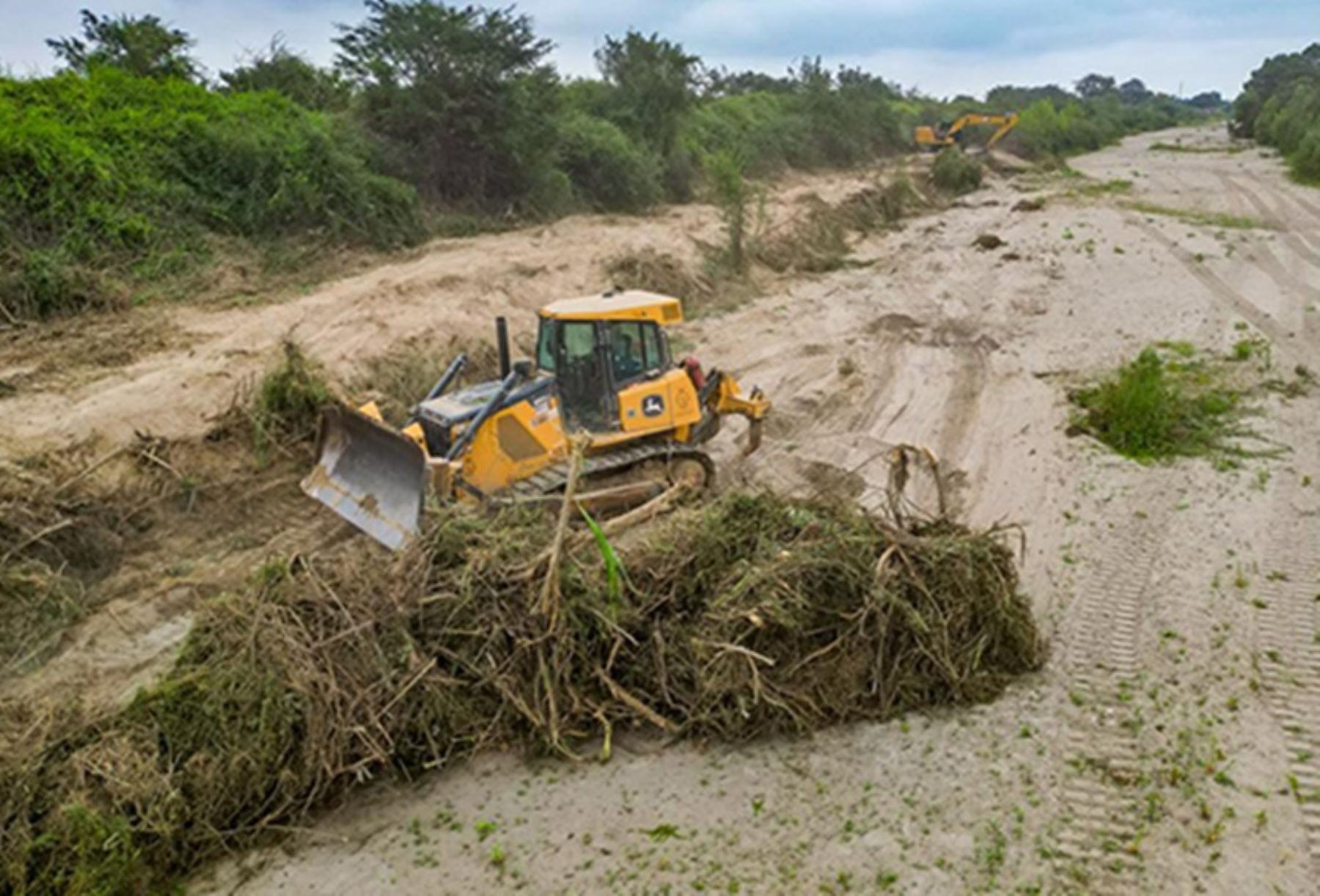 El Niño: ANIN invierte S/ 1.4 millones para prevenir desbordes del río La Leche