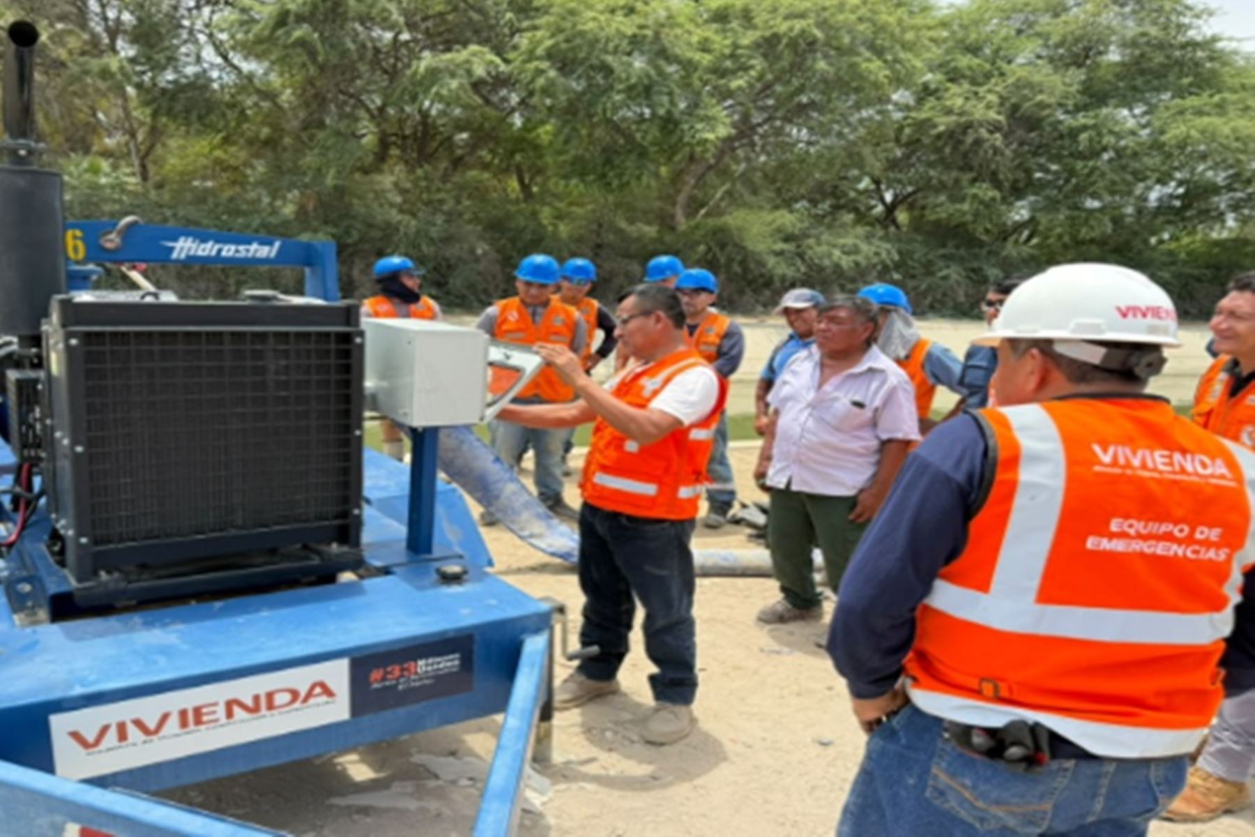 El Niño: Vivienda capacita a operadores de motobombas en Piura para reforzar respuesta