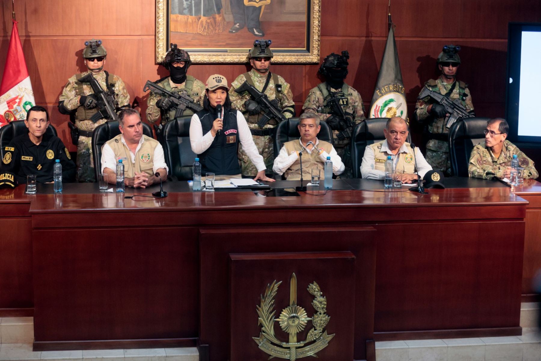 Gobierno reafirma que lucha contra la criminalidad "no tiene punto de retorno"