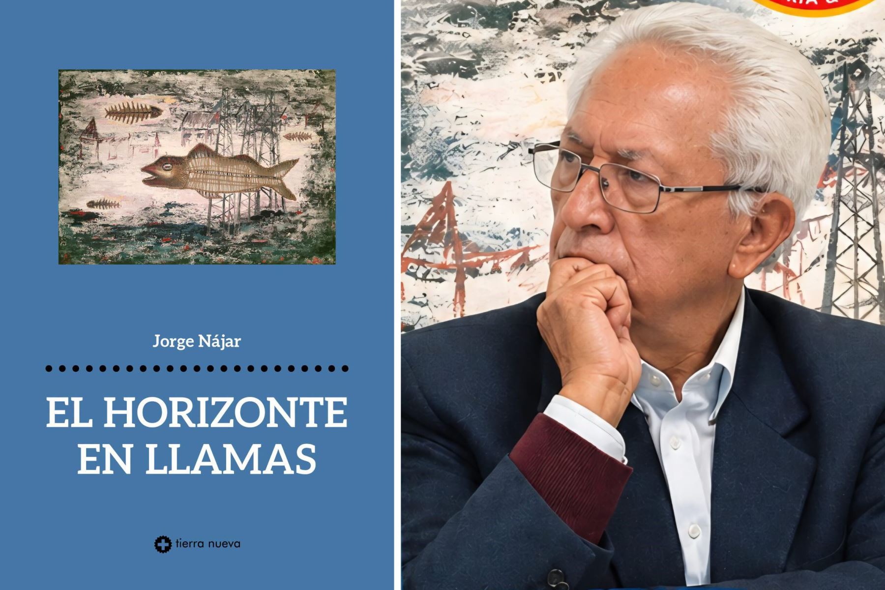 ‘El horizonte en llamas’: Jorge Nájar presenta su novela este lunes 12 en Casa Tomada