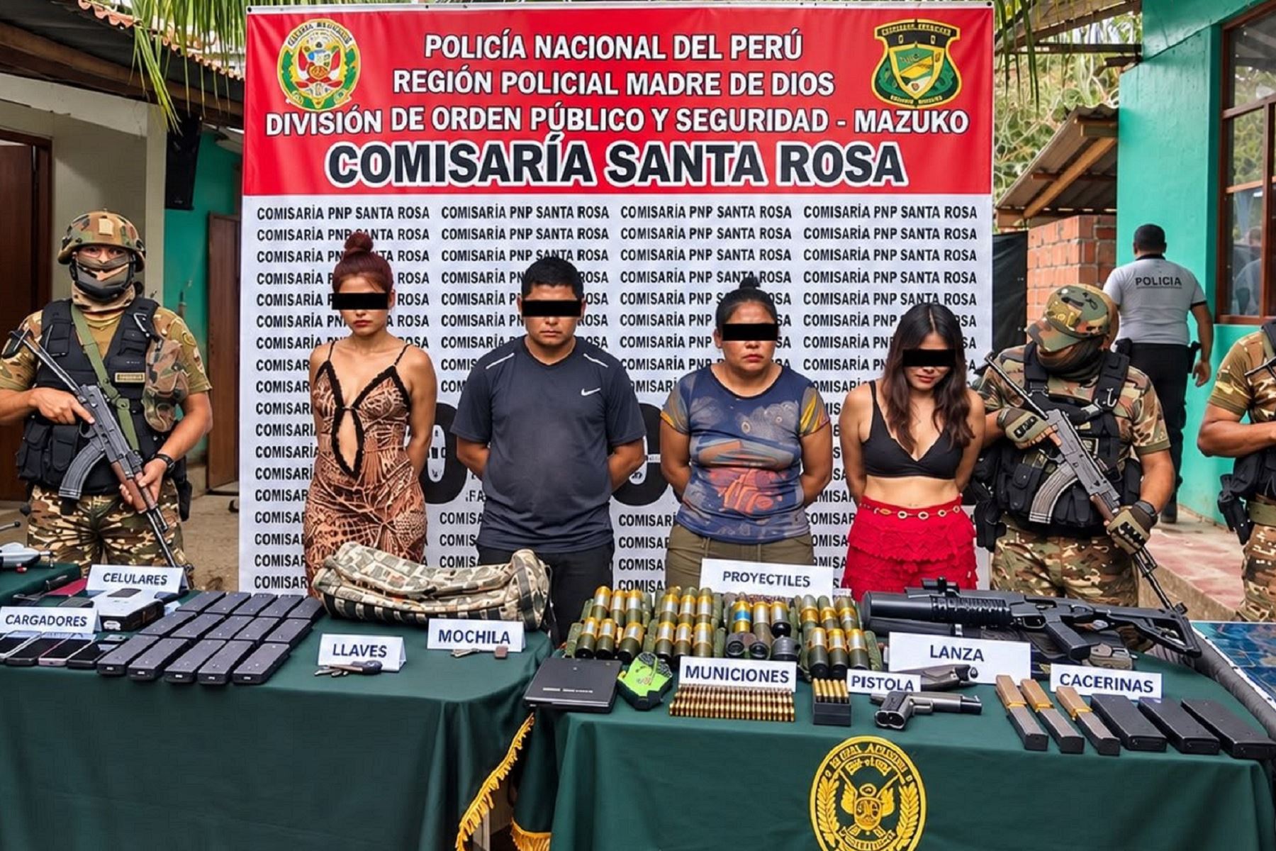 Madre de Dios: Policía detiene a presunto cabecilla de "Los Sanguinarios de la Pampa"