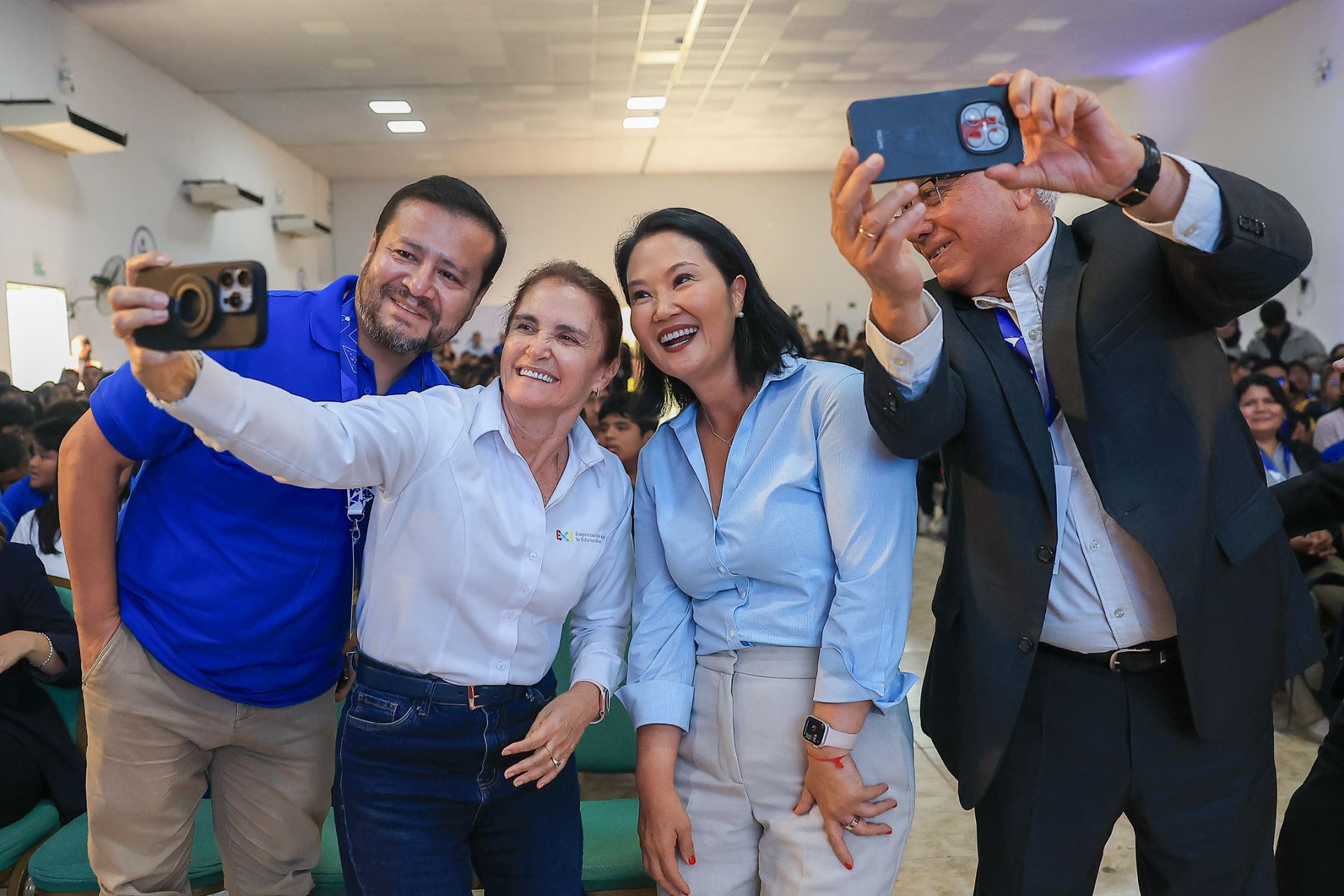 Mandataria participó en la ceremonia de premiación y clausura de la XXII Olimpiada Nacional de Matemáticas. Foto: ANDINA/Prensa Presidencia