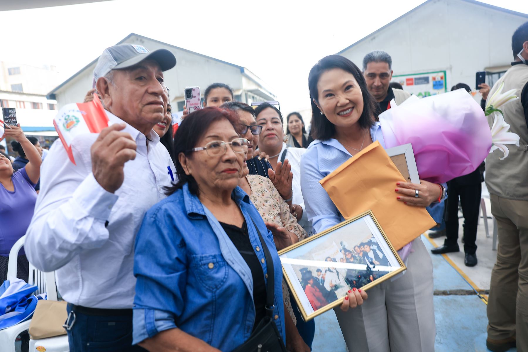 Presidenta Keiko Fujimori presenta nuevos lineamientos educativos para recuperar el orden y la autoridad docente en las escuelas del país. Foto: ANDINA/ Prensa Presidencia