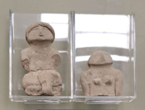Hallan figuras antropomórficas en Caral que datan de entre 3000 a 1800 años a. C. Foto:ANDINA/Difusión