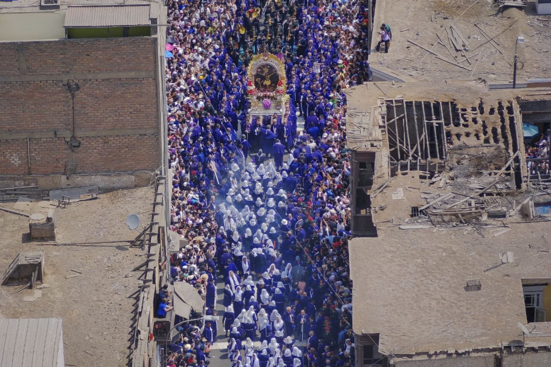 Señor de los Milagros: drones y videocámaras protegerán a fieles este 18 y 19 de octubre