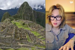 "La verdad, sí tenía ganas de ir [a Machu Picchu]", aseguró Jimin durante live en la red social Weverse. Foto: INTERNET/Medios