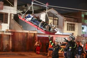 Rescates, incendios y SISMATE; así fue el simulacro de sismo de magnitud 8.8 en Lima ANDINA/Vidal Tarqui