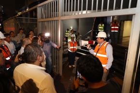 Los servidores del MVCS pusieron a prueba su preparación y capacidad de respuesta ante la ocurrencia de un sismo de gran magnitud. Foto: MVCS/Difusión