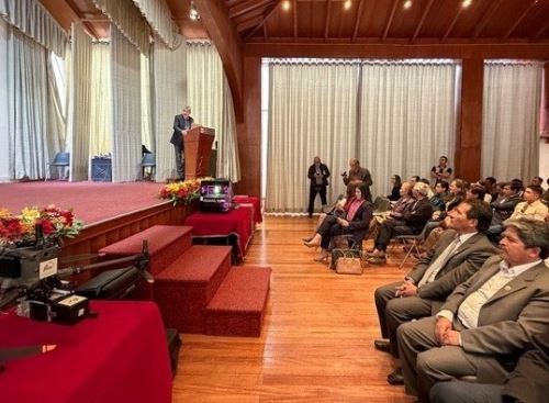 Titular del Mincetur, Rogers Valencia, destacó en Cusco el proyecto piloto 3D-SACURA que se ejecutó en Machu Picchu. ANDINA/Difusión