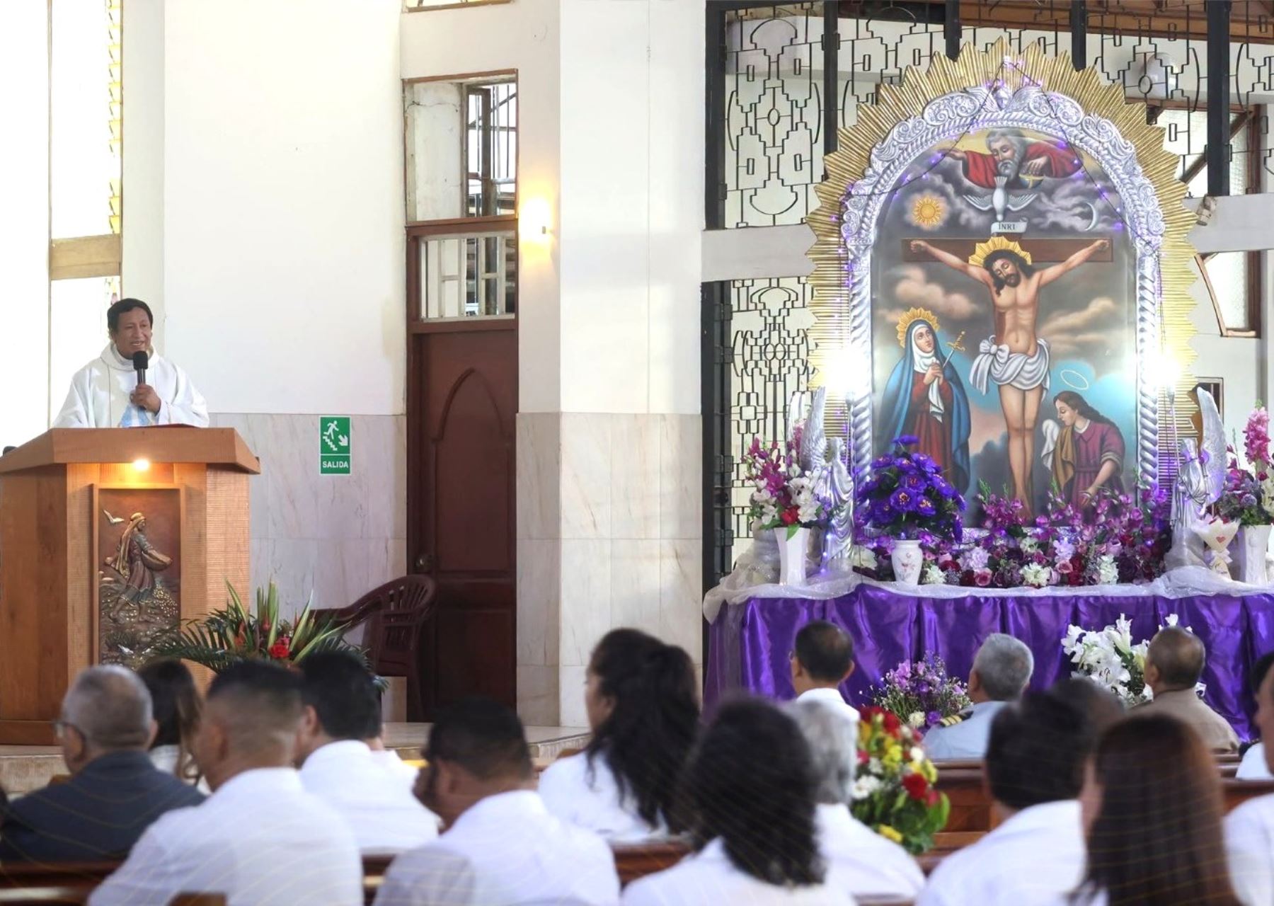 Con una misa y colorido desfile cívico Pucallpa celebra su 138.° aniversario de fundación