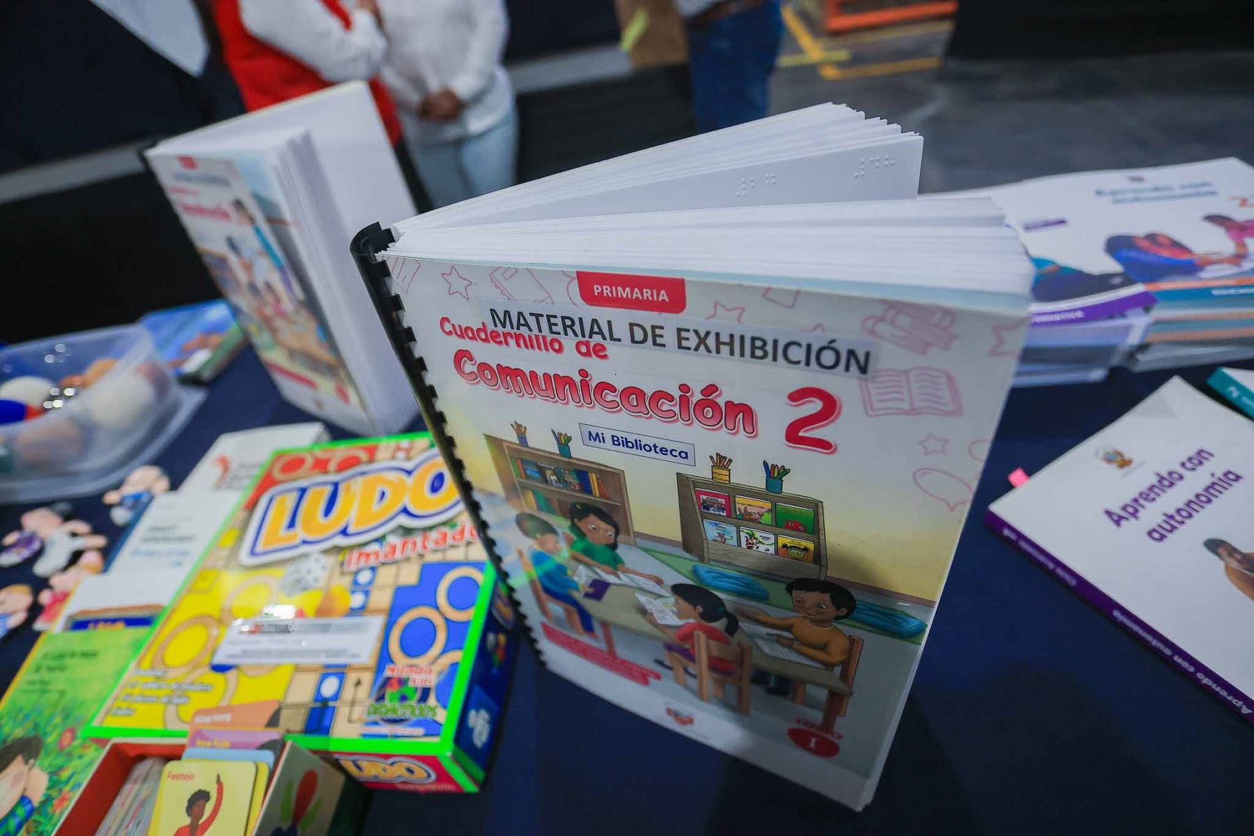 Presidenta Keiko Fujimori presenta “Plan de distribución de materiales educativos para el Año Escolar 2027”. Foto: ANDINA/ Prensa Presidencia