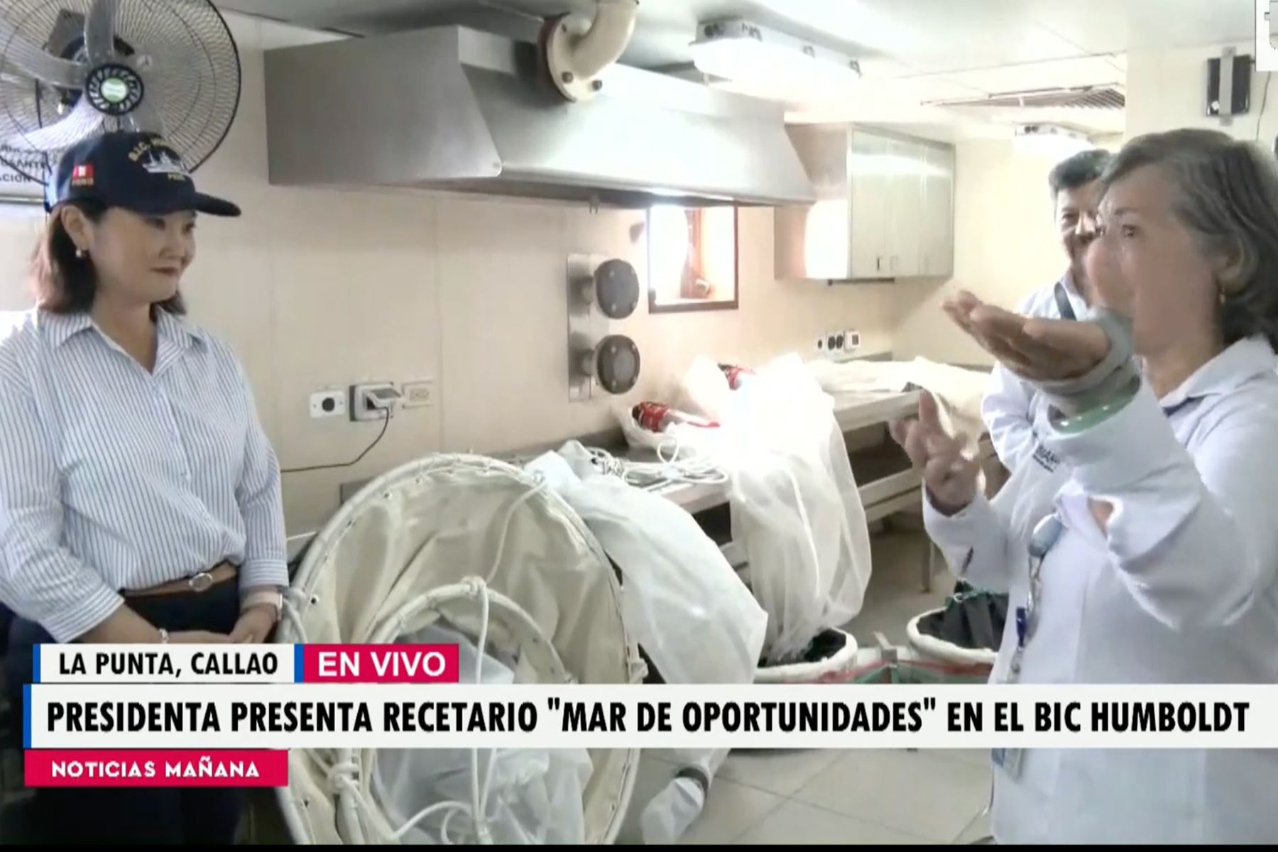 Presidenta Fujimori participa en el lanzamiento del recetario “Mar de oportunidades”