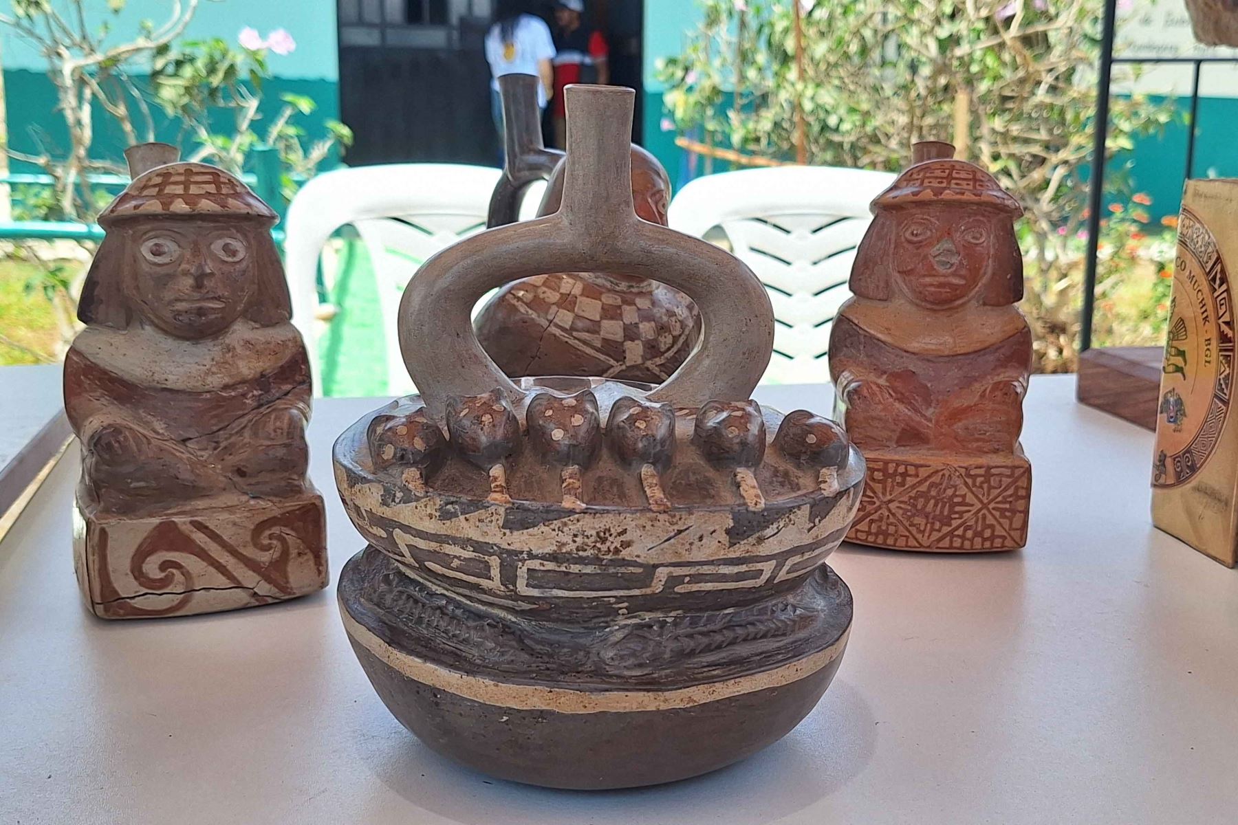 El Programa Arqueológico Muchik – BGL, dirigido por Belkys Gutiérrez León, presentó los hallazgos registrados durante las investigaciones en la huaca Santa Ana, considerada el sitio con la ocupación mochica más temprana identificada en el valle de Chicama. Foto: ANDINA/Luis Puell.