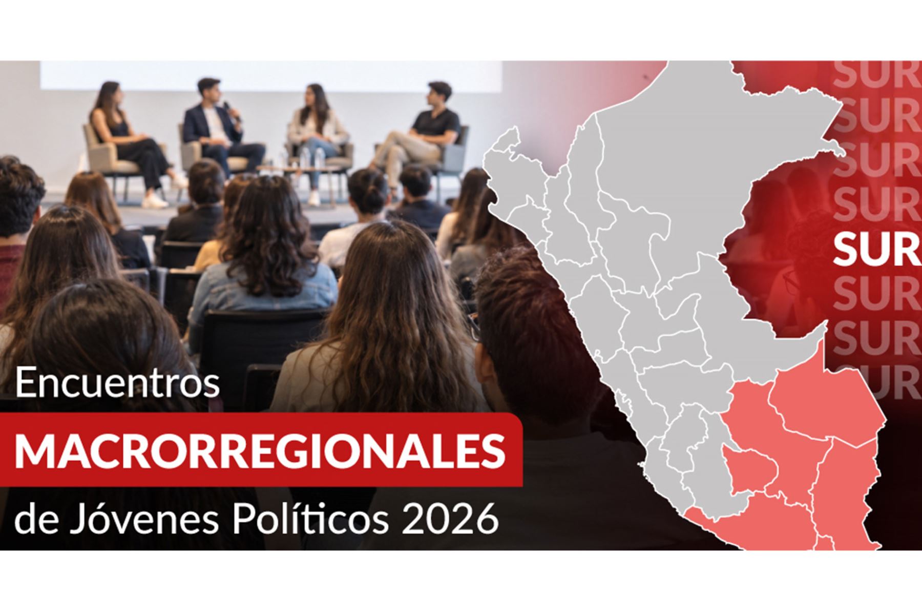 JNE convoca a encuentros juveniles en macrorregiones para impulsar participación ciudadana