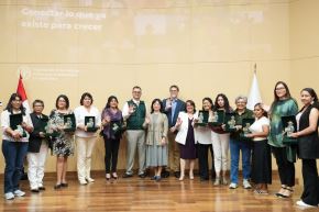 La actividad del Midagri reunió a representantes del agro y de organismos vinculados con la investigación y el desarrollo rural. Foto: Midagri/Difusión