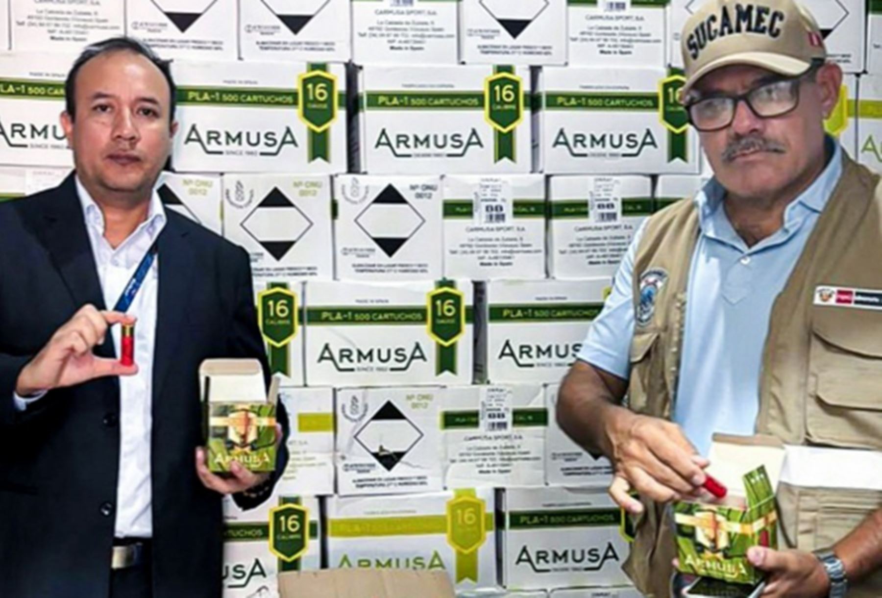 Ucayali: Sucamec incauta casi un millón de cartuchos de escopeta