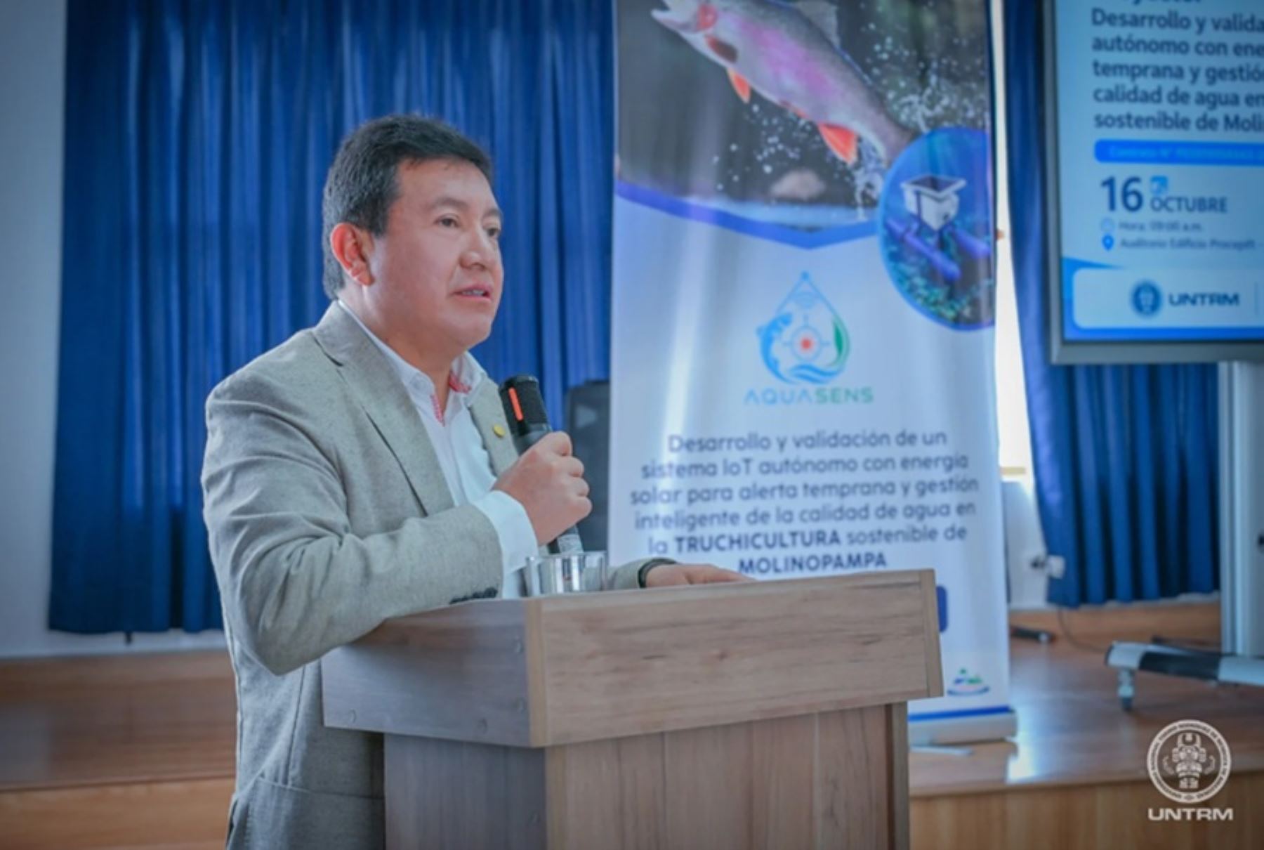 Amazonas: UNTRM impulsa proyecto tecnológico para fortalecer producción de truchas