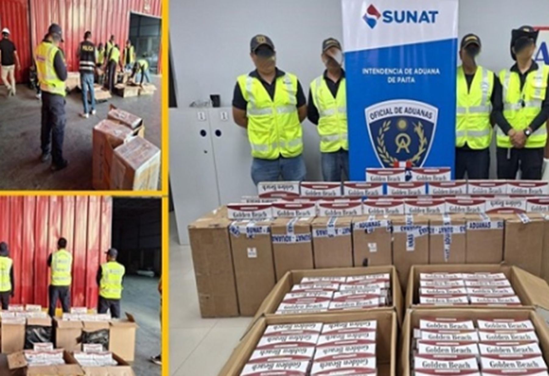 Piura: Comando liderado por Fiscalía incauta más de USD 619 000 en mercancías ilícitas