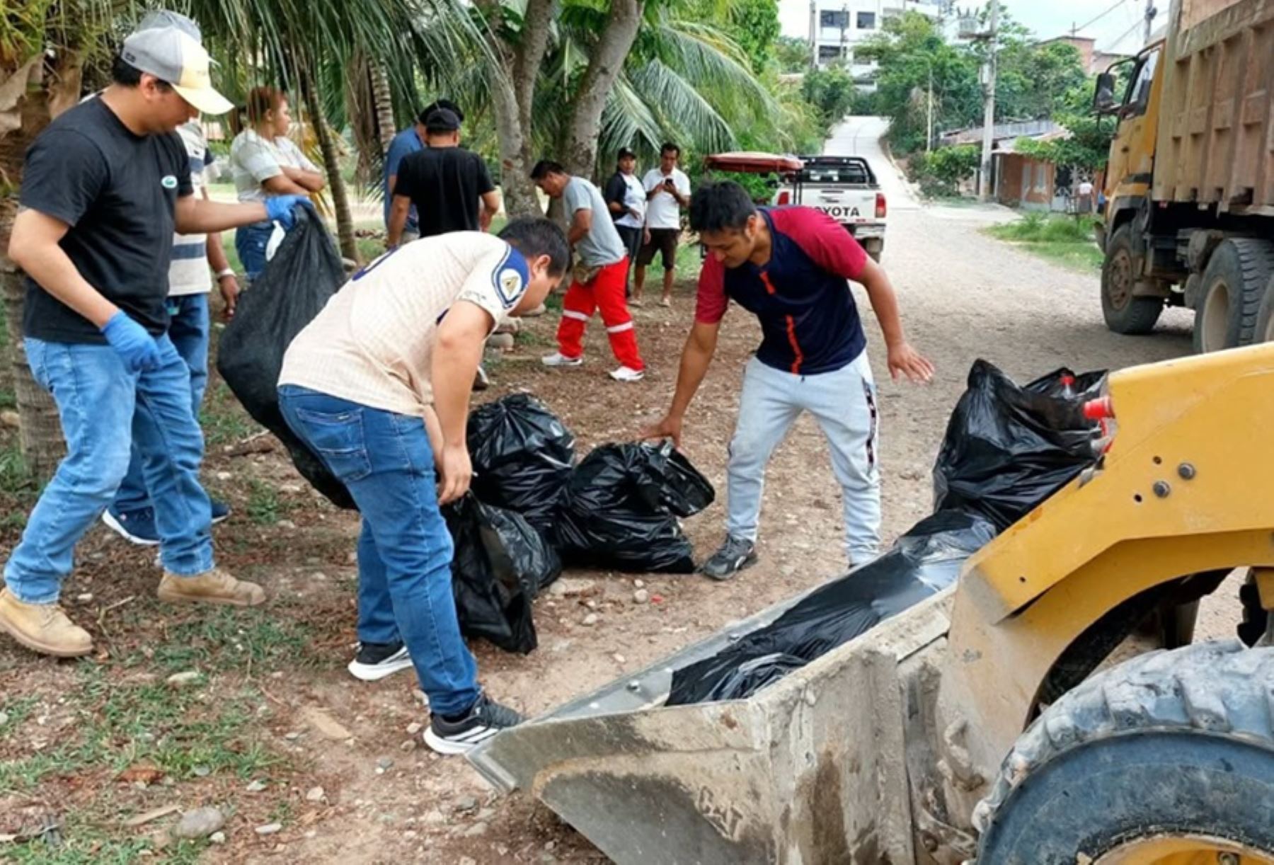 Dengue: Municipio y Red de Salud realizan campaña de eliminación de criaderos en Juanjuí