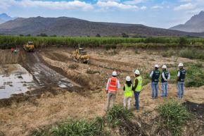 MEF destina recursos para limpieza y descolmatación de ríos frente al fenómeno El Niño.