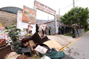 Minedu recupera terreno de colegio que era usado para beber y consumir drogas. Foro: ANDINA/Difusión.