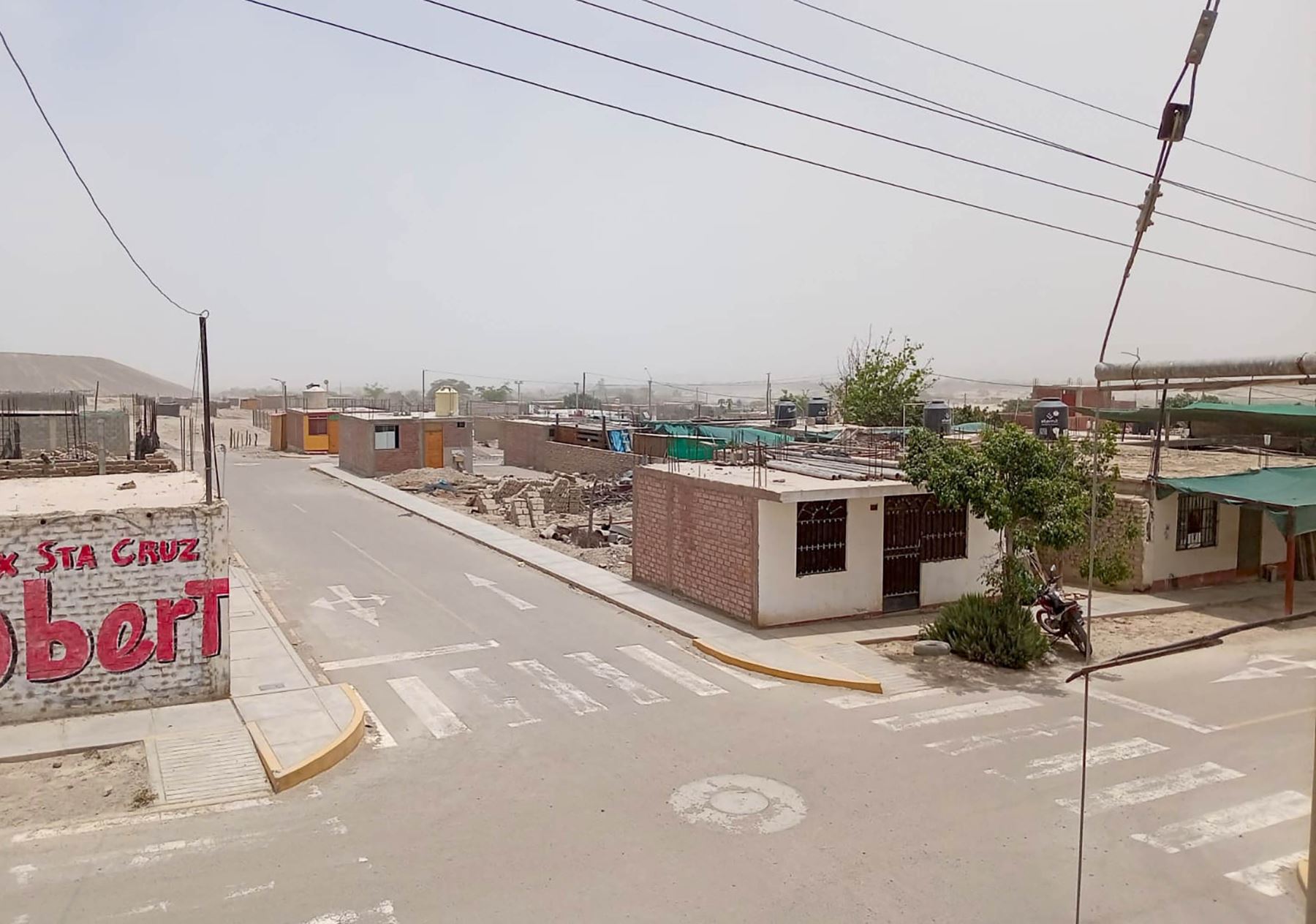 Ica: vientos de hasta 30 km/h alteran la tranquilidad en Palpa sin causar daños mayores