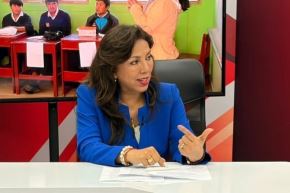 Ada Gallegos, presidenta del Consejo Nacional de Educación (CNE). Foto: ANDINA/Difusión