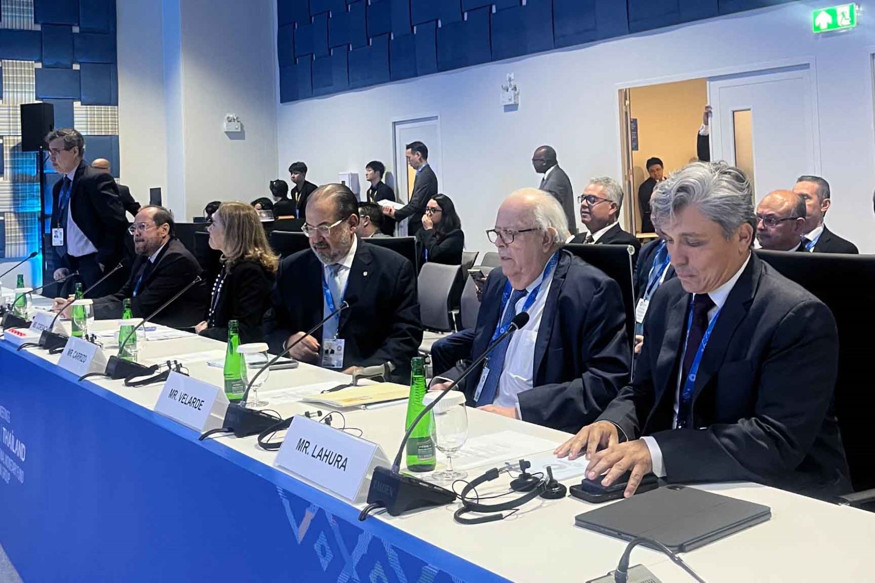 MEF participa en reuniones anuales del FMI y el Banco Mundial en Tailandia