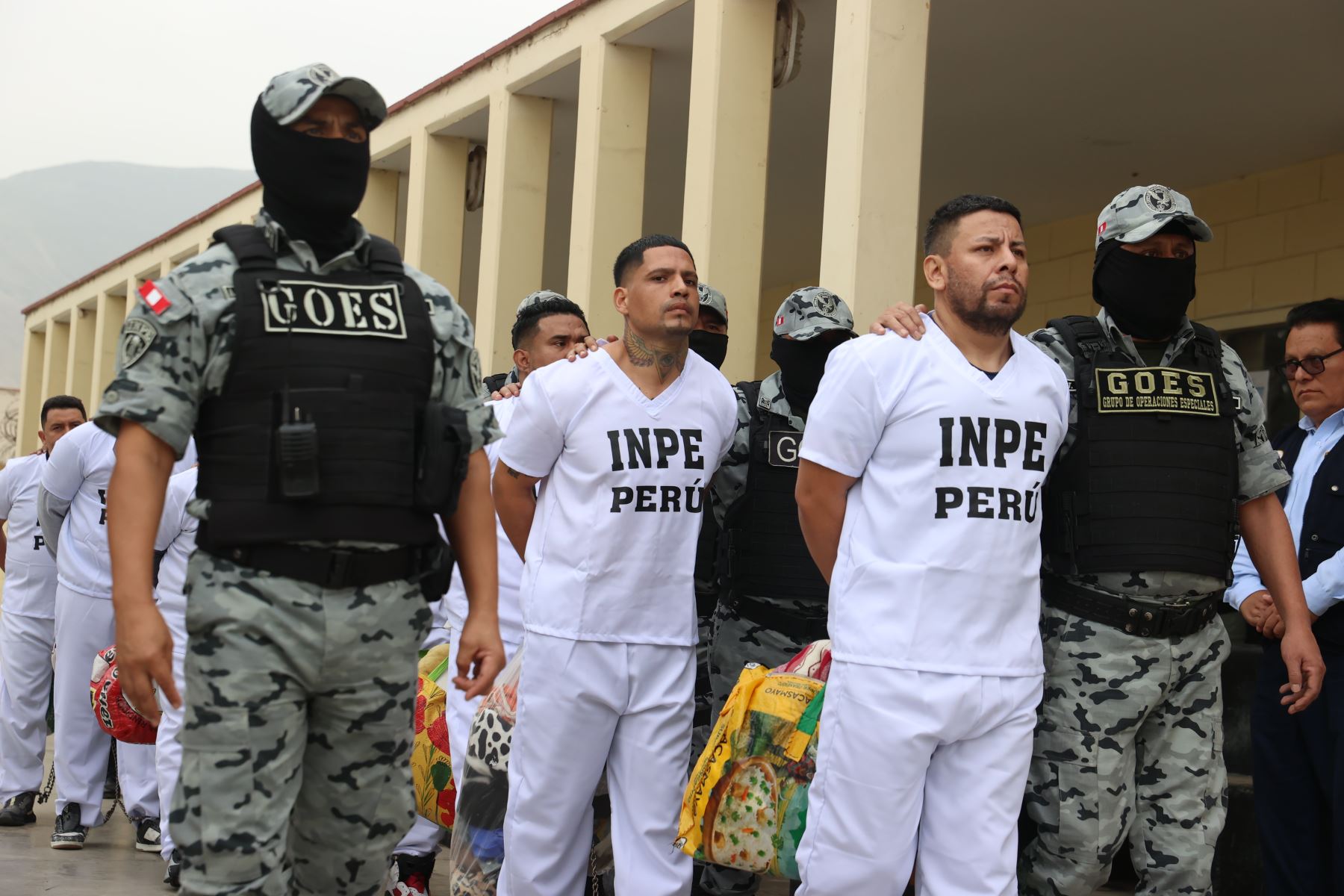 Ancón I: Comando Unificado traslada a siete internos de alta peligrosidad