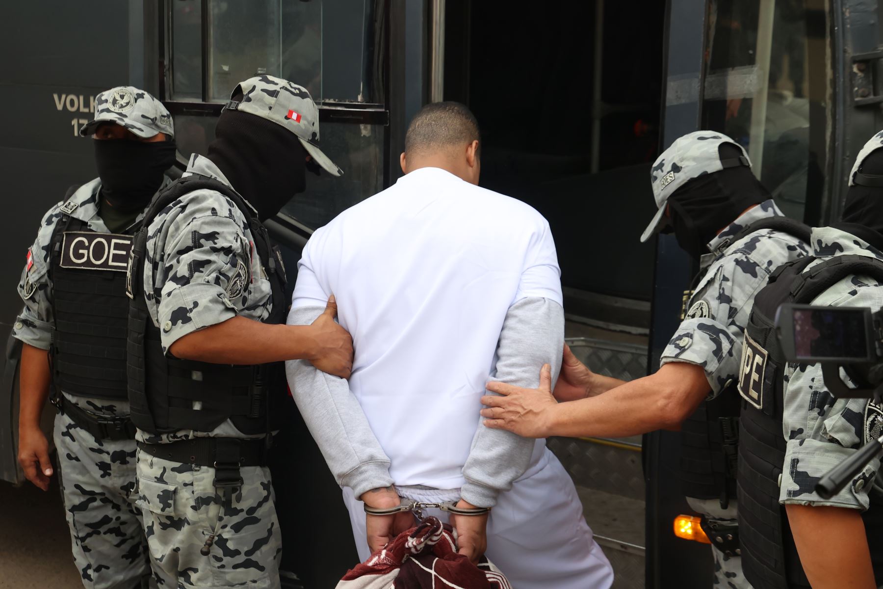 INPE realiza acciones de control y seguridad en el penal Ancón I en el marco de las intervenciones articuladas del Comando Unificado para combatir las actividades ilícitas en los establecimientos penitenciarios.Foto: ANDINA/ Melina Mejía