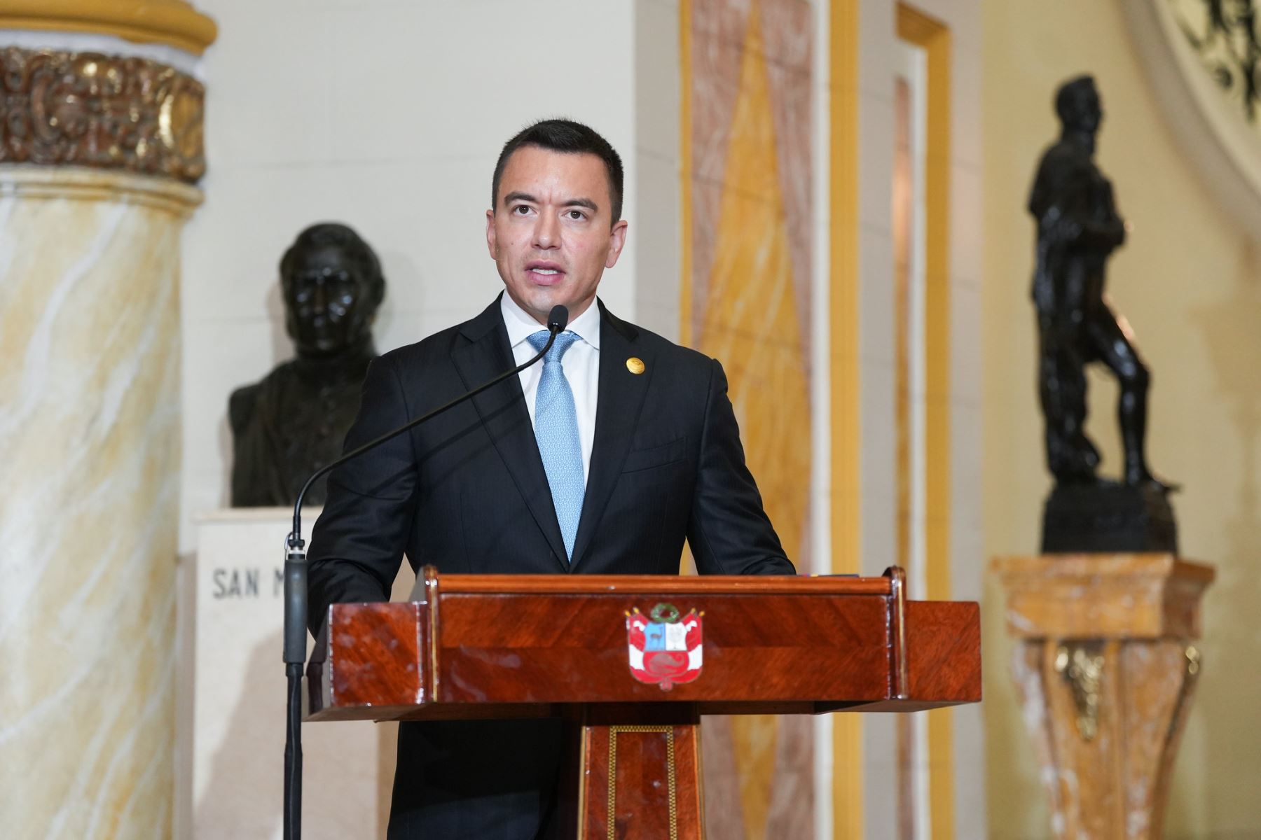 Perú asume Presidencia Pro Témpore de la Comunidad Andina en el marco del Encuentro Presidencial y XVII Gabinete Binacional. Foto: ANDINA/ Prensa Presidencia