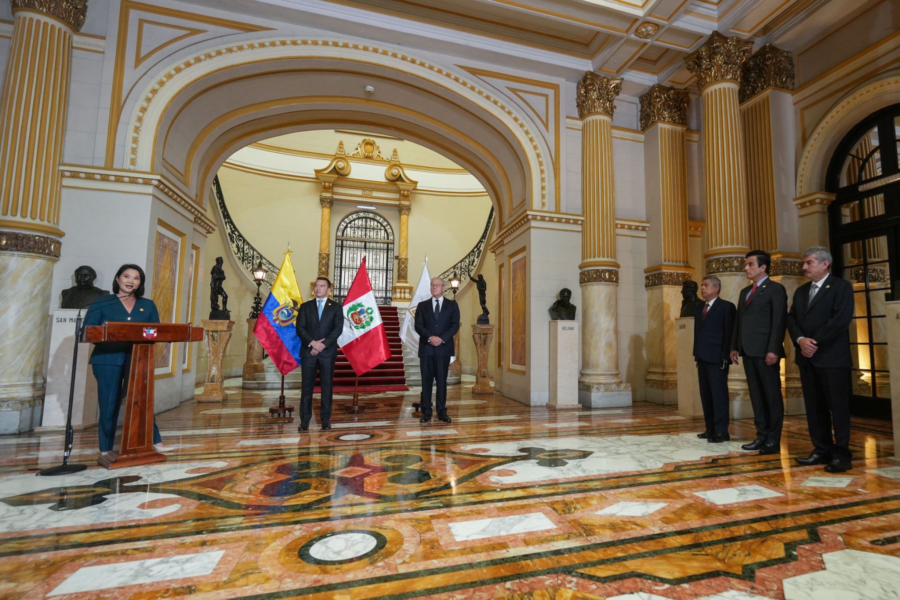 Perú asume Presidencia Pro Témpore de la Comunidad Andina en el marco del Encuentro Presidencial y XVII Gabinete Binacional. Foto: ANDINA/ Prensa Presidencia