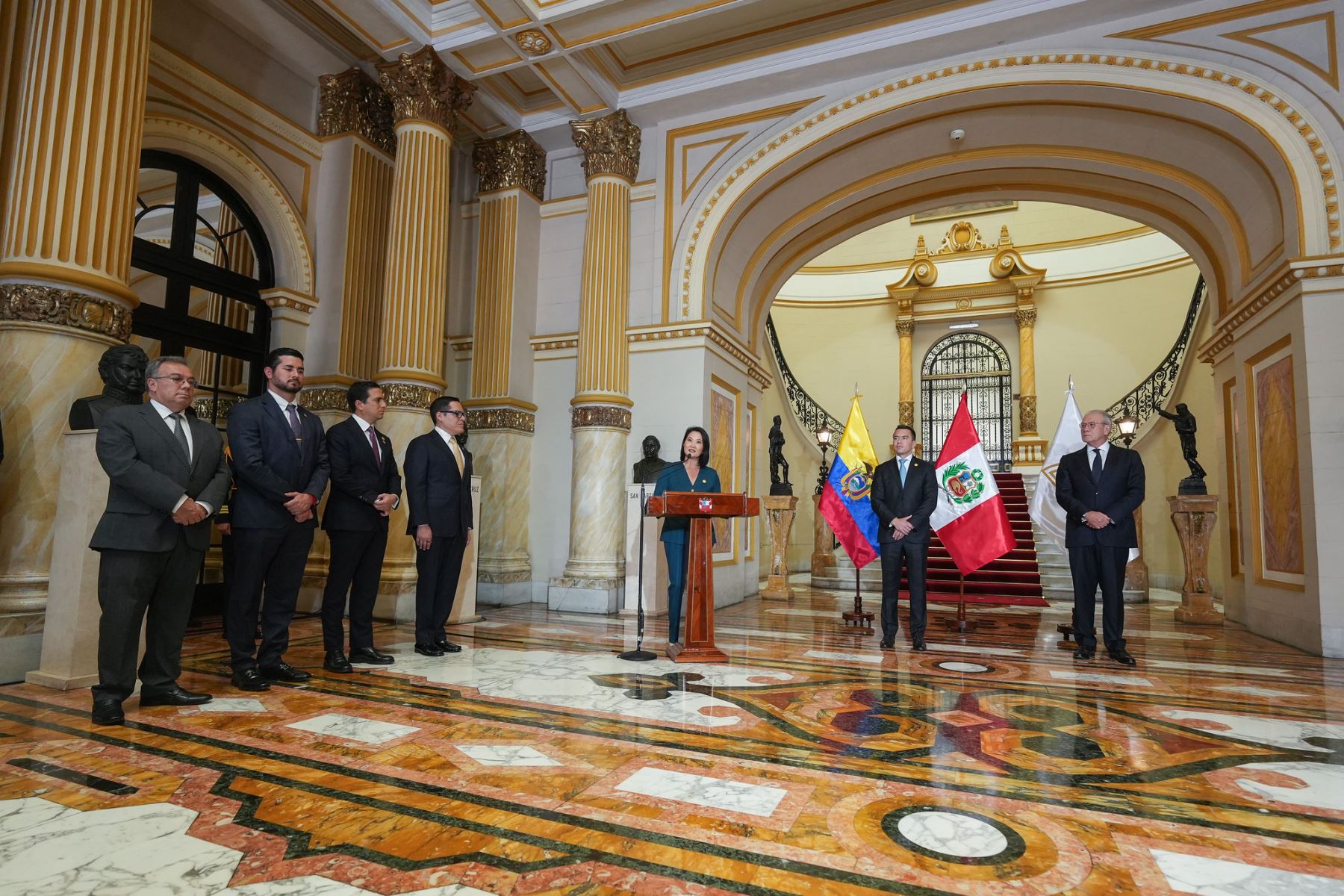 Perú asume Presidencia Pro Témpore de la Comunidad Andina en el marco del Encuentro Presidencial y XVII Gabinete Binacional. Foto: ANDINA/ Prensa Presidencia