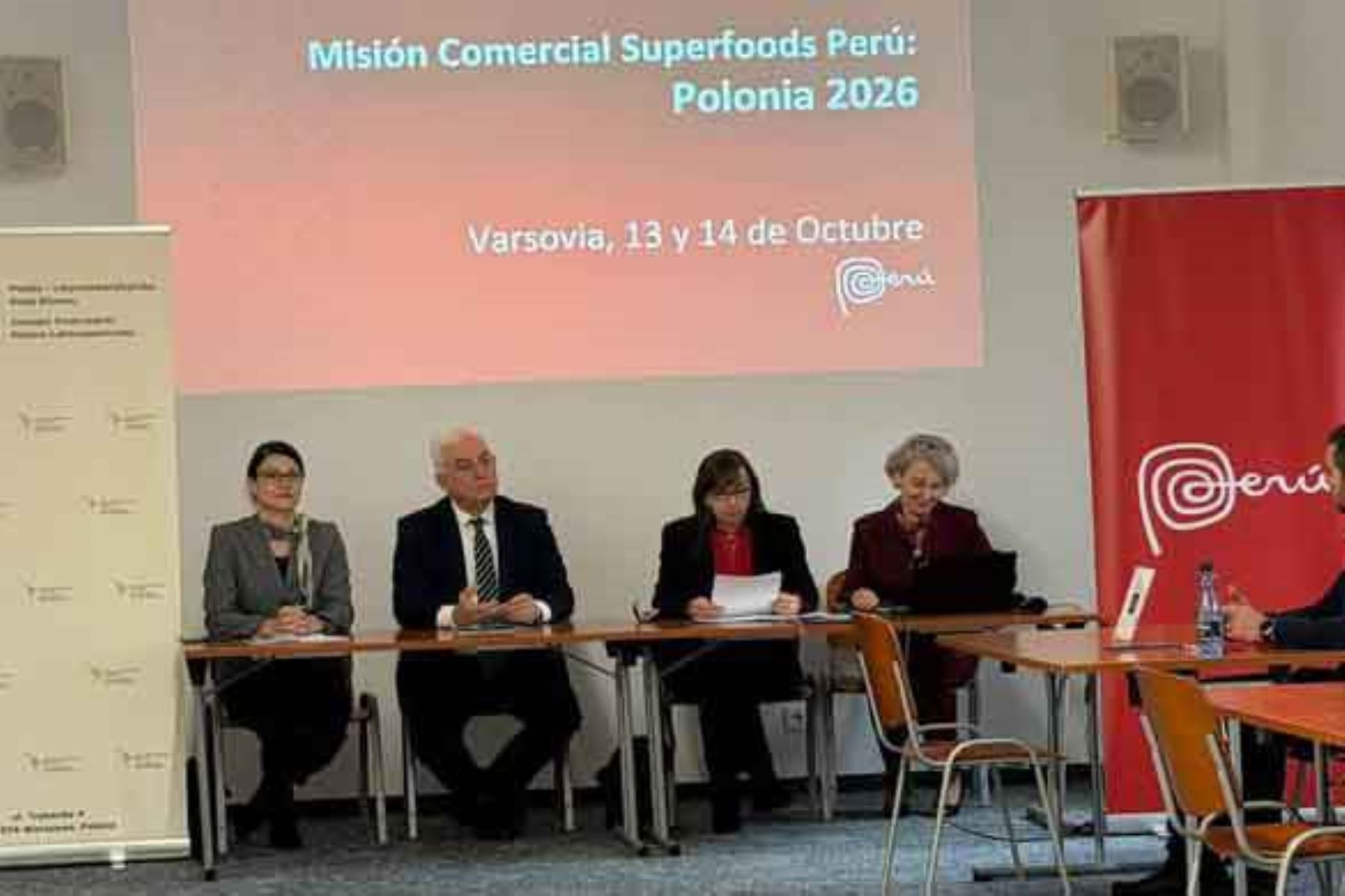 Cancillería impulsa en Polonia oportunidades comerciales de sector agroalimentario peruano