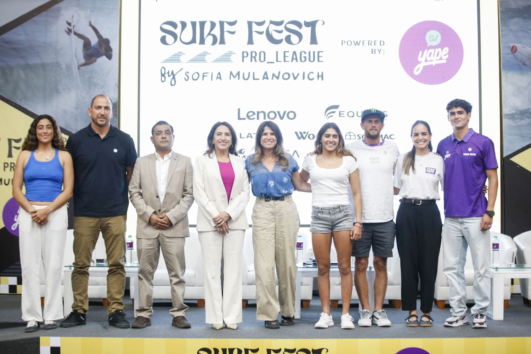 PROMPERÚ entrega licencia de uso de la Marca Perú a Sofía Mulánovich, Este reconocimiento destaca su trayectoria deportiva y su contribución a la proyección internacional del Perú, así como su capacidad de inspirar a nuevas generaciones a través del deporte. Foto: ANDINA/Ricardo Cuba