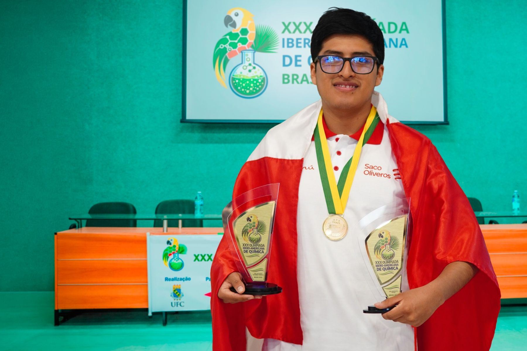Joven puneño logra el máximo puntaje en la Olimpiada Iberoamericana de Química