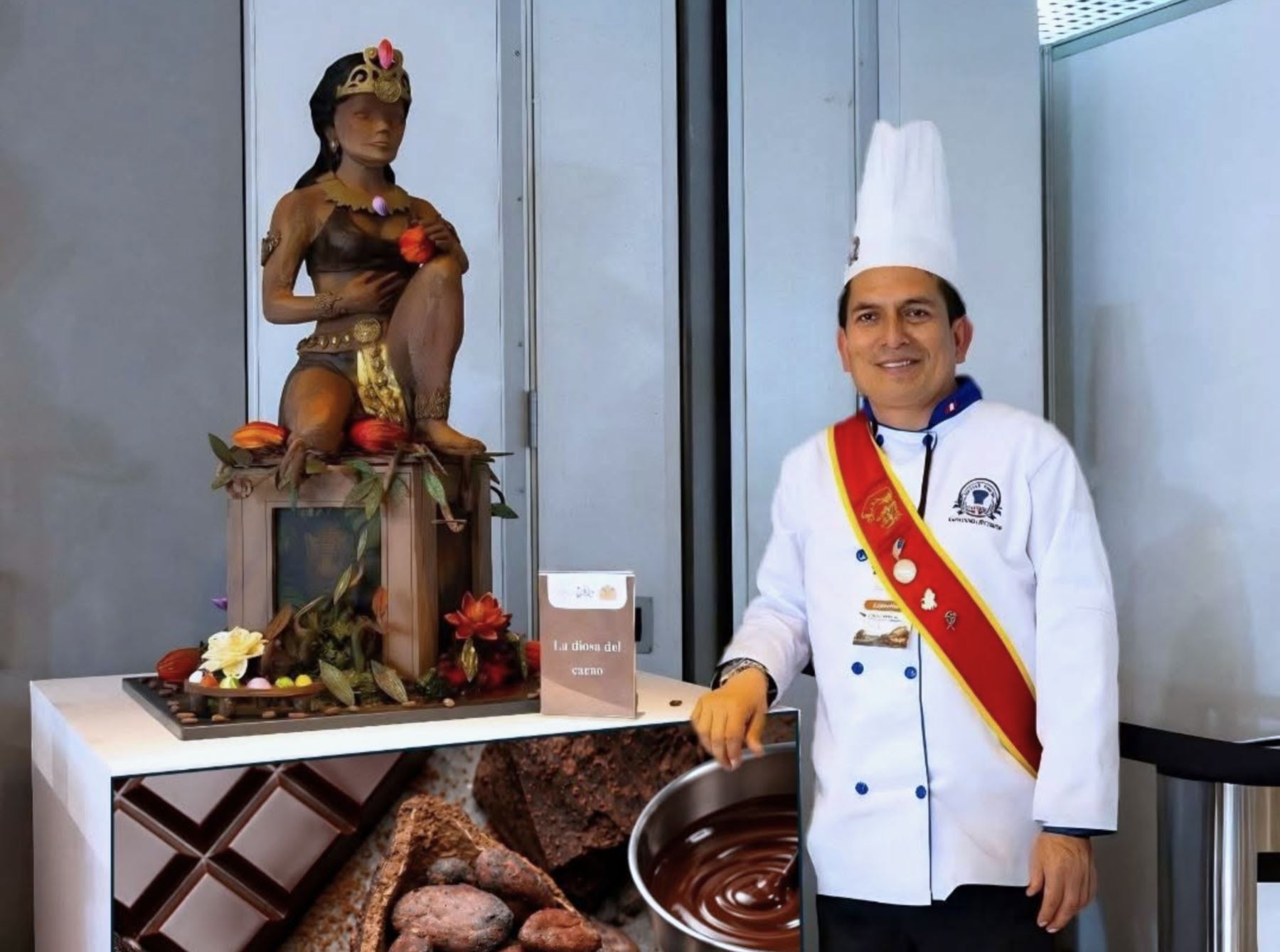 Chef cajamarquino enrumba a París para mostrar su arte en el Salón del Chocolate 2026