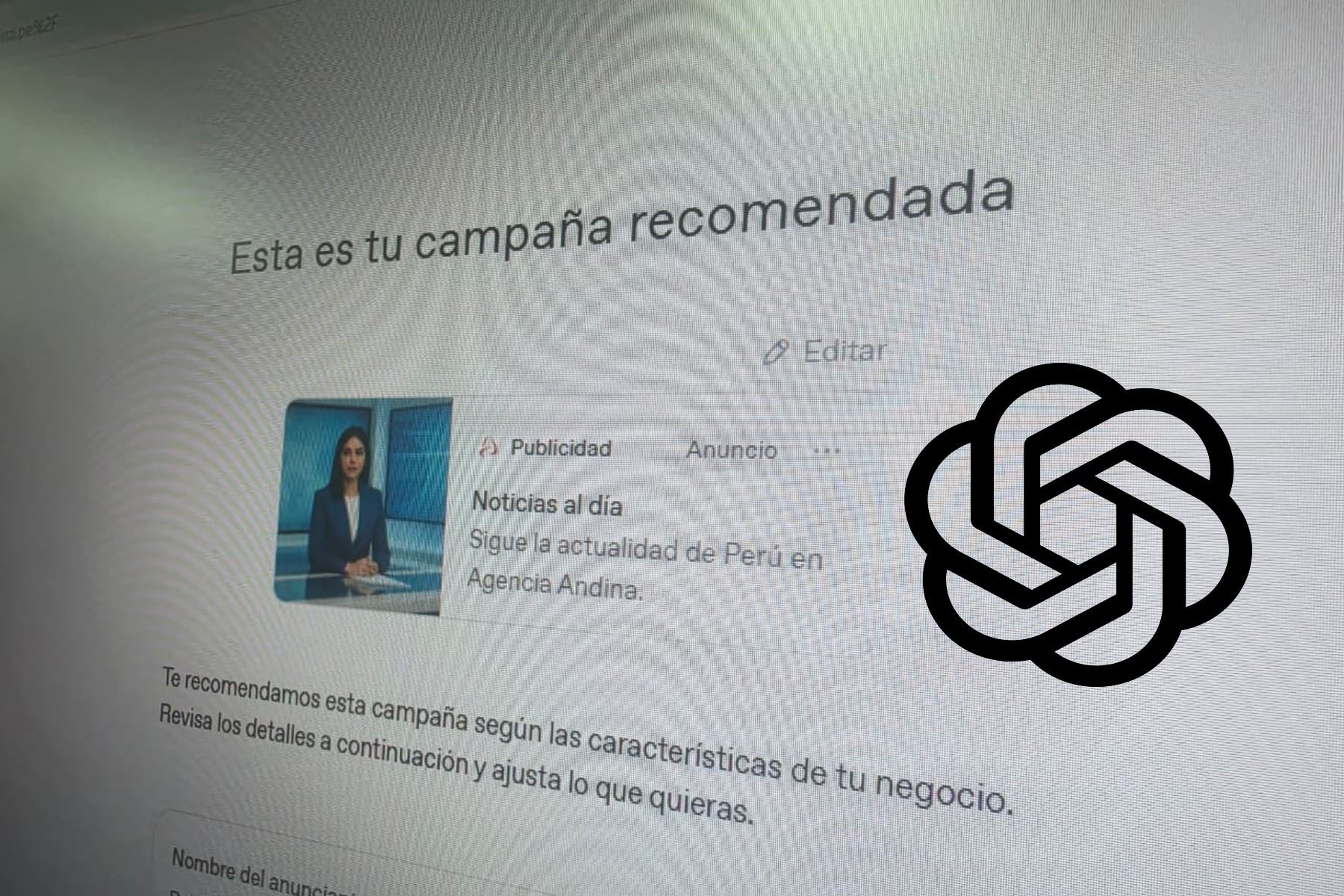 OpenAI amplía los anuncios en ChatGPT a Perú y así funciona la plataforma