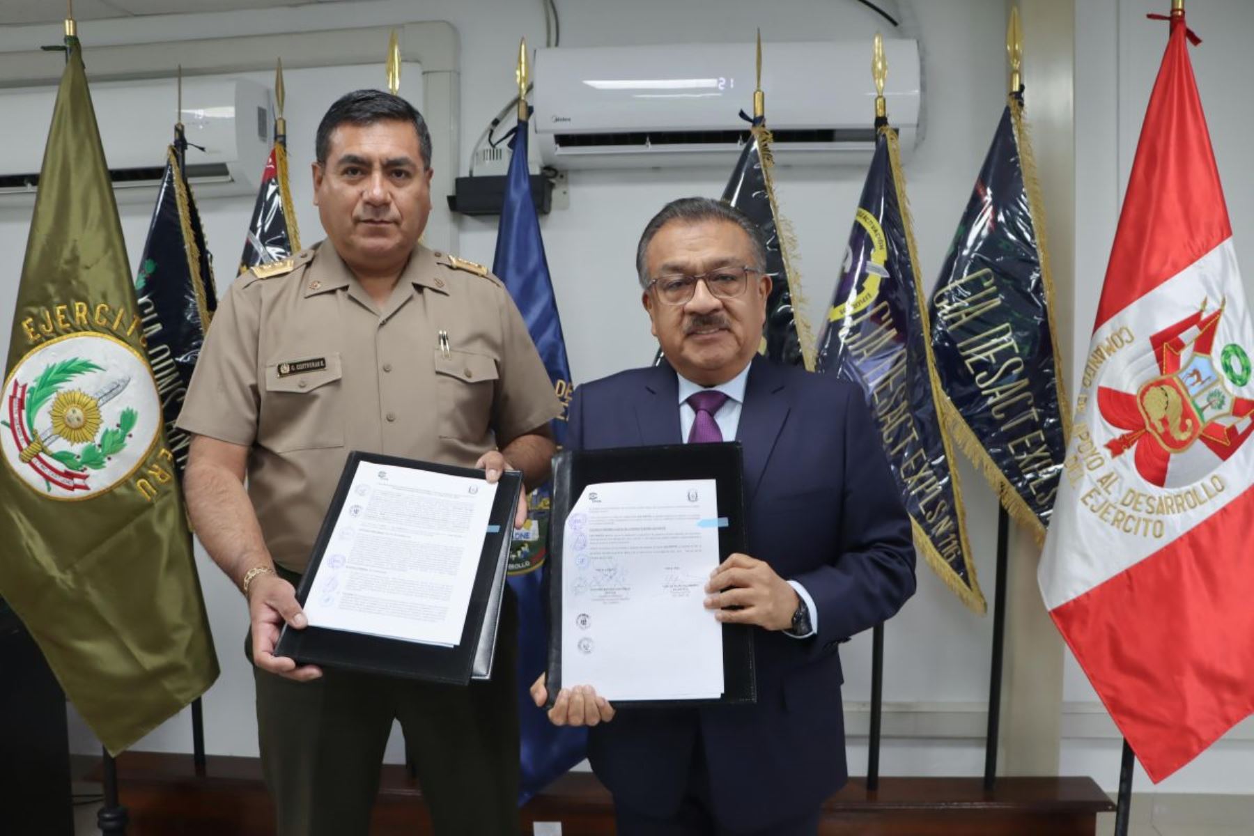 IPEN y Ejército unen esfuerzos para proteger el Centro Nuclear RACSO frente a huaycos