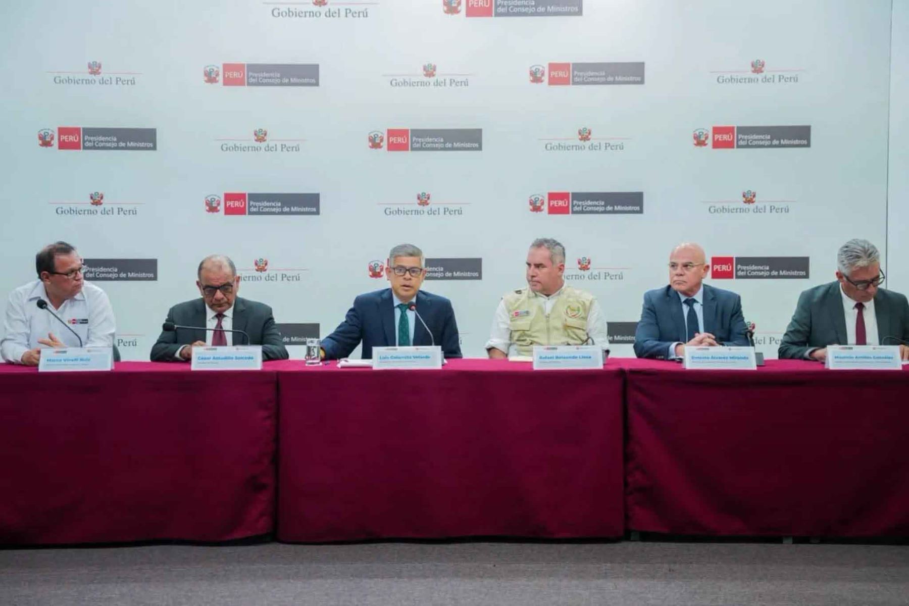 Premier Galarreta ratifica que Ejecutivo aplicará con celeridad facultades otorgadas