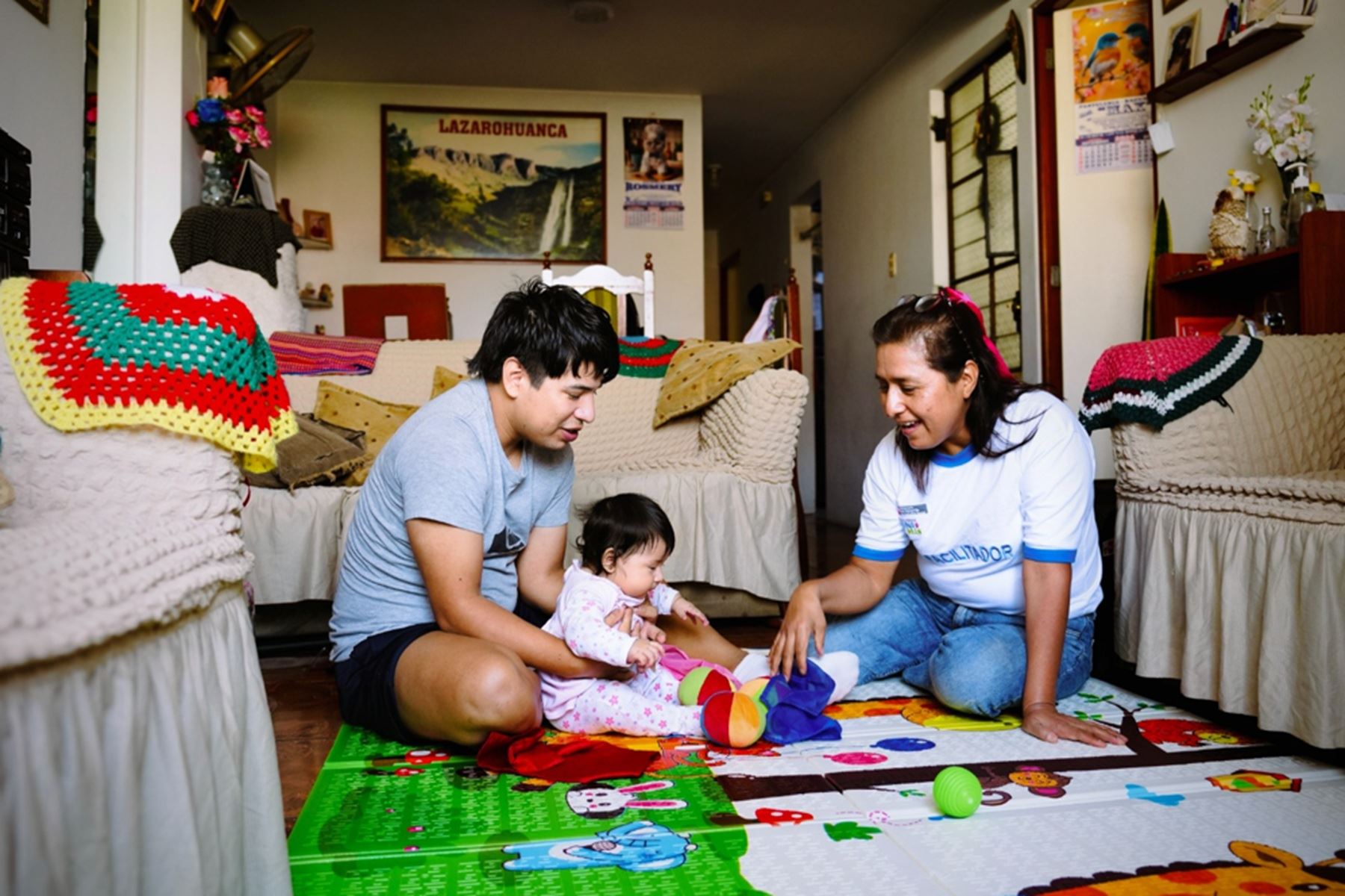 Cuna Más: padre asume el cuidado diario de su bebé y fortalece sus habilidades de crianza