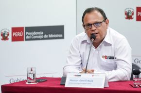 Marco Vinelli Ruiz, ministro de Desarrollo Agrario y Riego. Foto: ANDINA/PCM