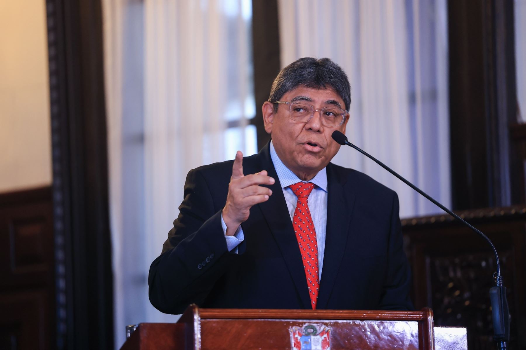Gobierno anuncia medidas prioritarias de política fiscal orientadas a mitigar los principales riesgos económicos derivados de los choques externos y del fenómeno El Niño. Foto: ANDINA/ Prensa Presidencia
